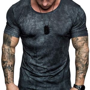 Hot Sale Sports 3D-printed Sports Fitness T-shirt
